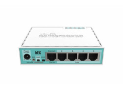 MikroTik hEX RB750Gr3 | Ethernet LAN Router | 5× Gigabit | Dual-Core 880 MHz | 256 MB RAM | RouterOS L4